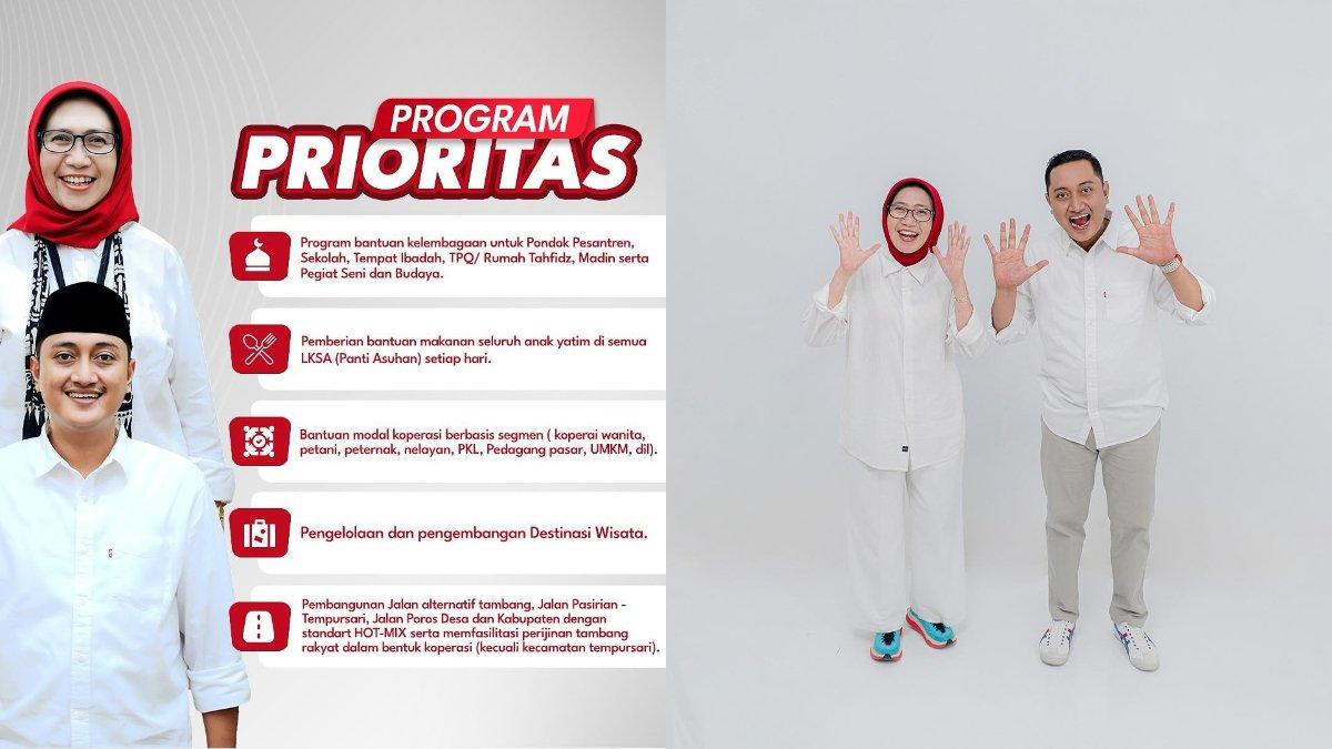 Profil Indah Amperawati bupati terpilih Pilkada Lumajang 2024.