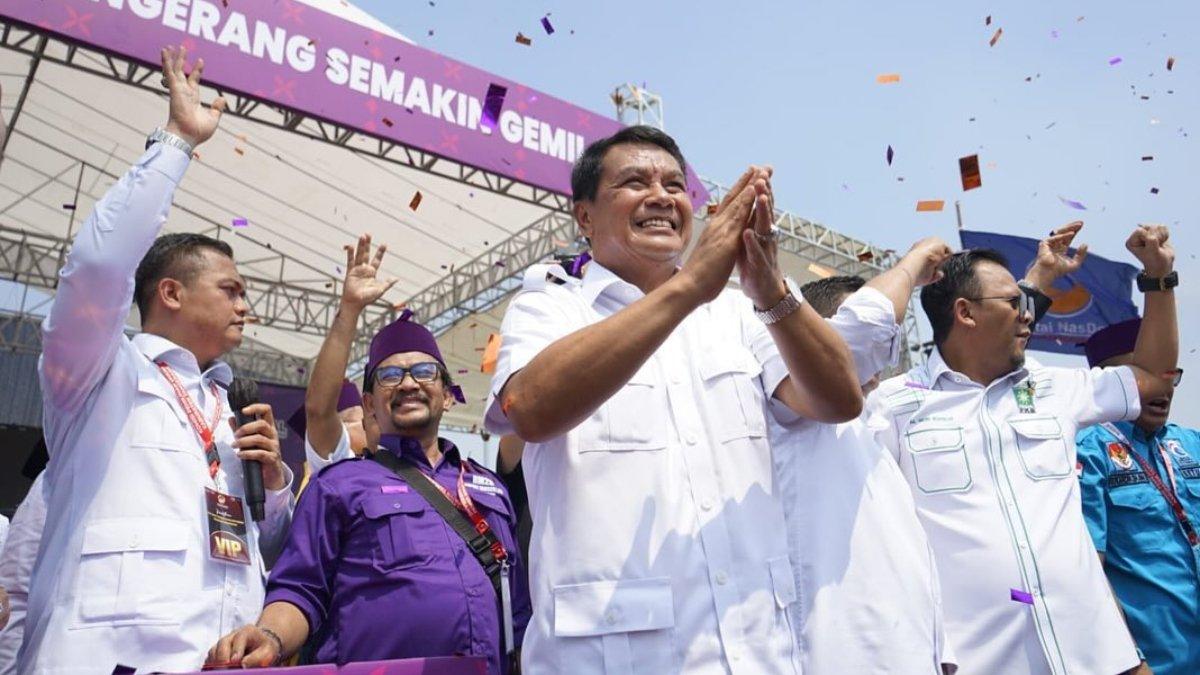 Profil Moch Maesyal Rasyid bupati terpilih Pilkada Tangerang 2024.