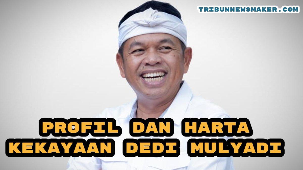 HARTA GUBERNUR JABAR - Berikut profil dan harta kekayaan Dedi Mulyadi, pemenag rekapitulasi suara di Pilkada Jawa Barat (Jabar) 2024.