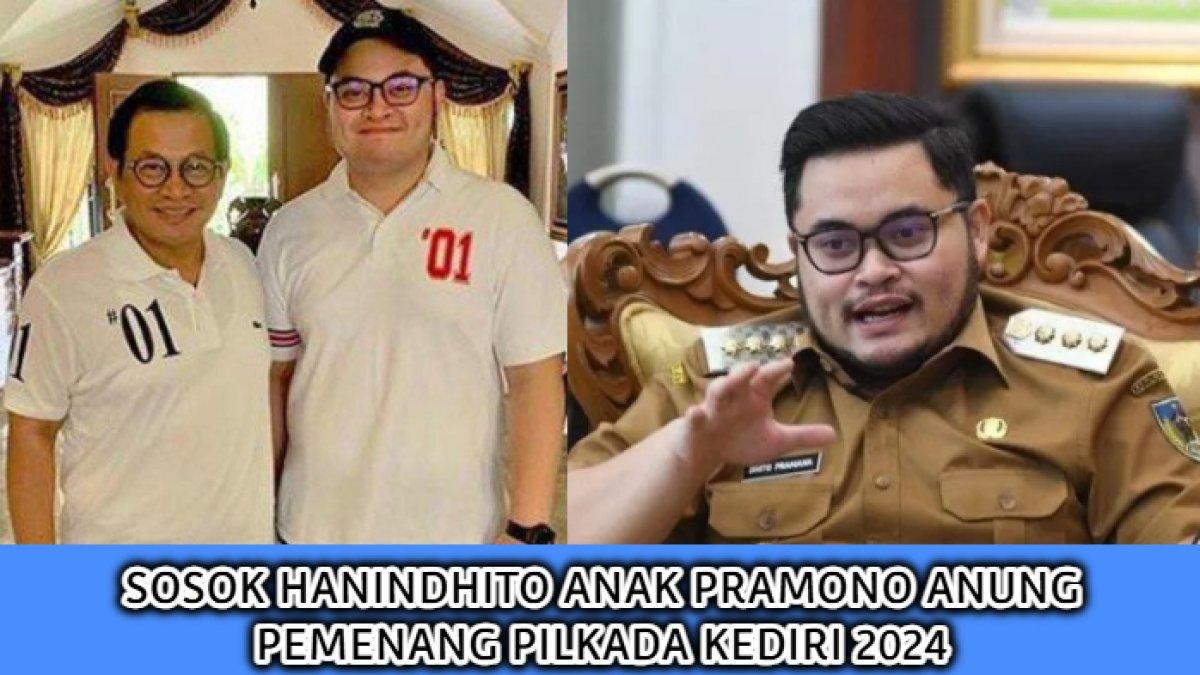 Profil dan rekam jejak Hanindhito Himawan Pramana, anak Pramono Anung yang memenangkan Pemilihan Kepala Daerah (Pilkada) Kediri 2024.