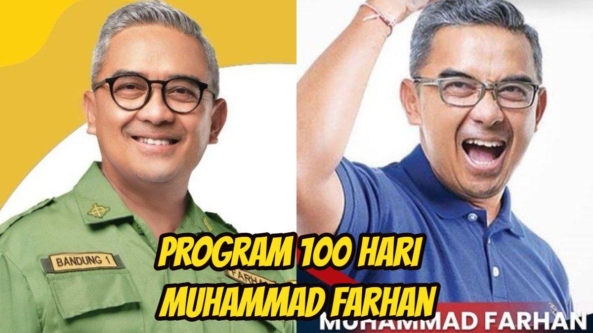 Program 100 hari Muhammad Farhan Walikota terpilih Pilkada Bandung 2024.