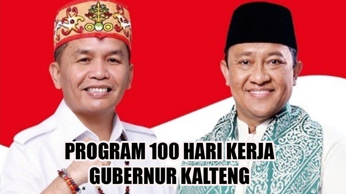 100 HARI KERJA - Inilah program 100 hari kerja Gubernur dan Wakil Gubernur Kalimantan Tengah, Agustiar Sabran dan Edy Pratowo.
