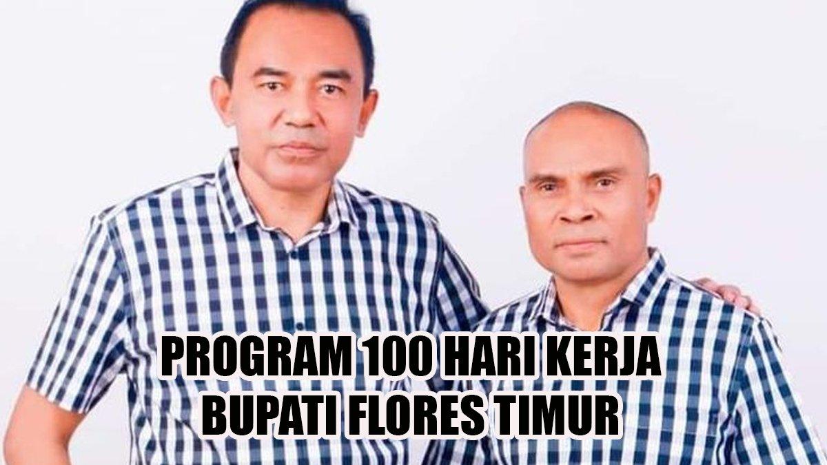 100 HARI KERJA - Inilah program 100 hari kerja Bupati dan Wakil Bupati Flores Timur, Antonius Doni Dihen dan Ignasius Boli Uran.