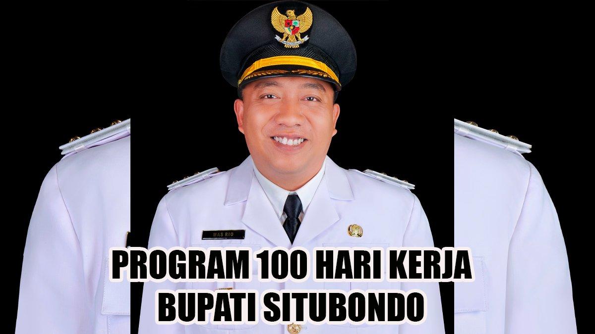 100 HARI KERJA - Inilah program 100 hari kerja Bupati dan Wakil Bupati Situbondo, Jawa Timur, Yusuf Rio Wahyu Prayogo dan Ulfiyah.