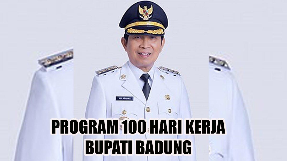 100 HARI KERJA - Inilah program 100 hari kerja Bupati dan Wakil Bupati Badung, Bali, I Wayan Adi Arnawa dan Bagus Alit Sucipta.