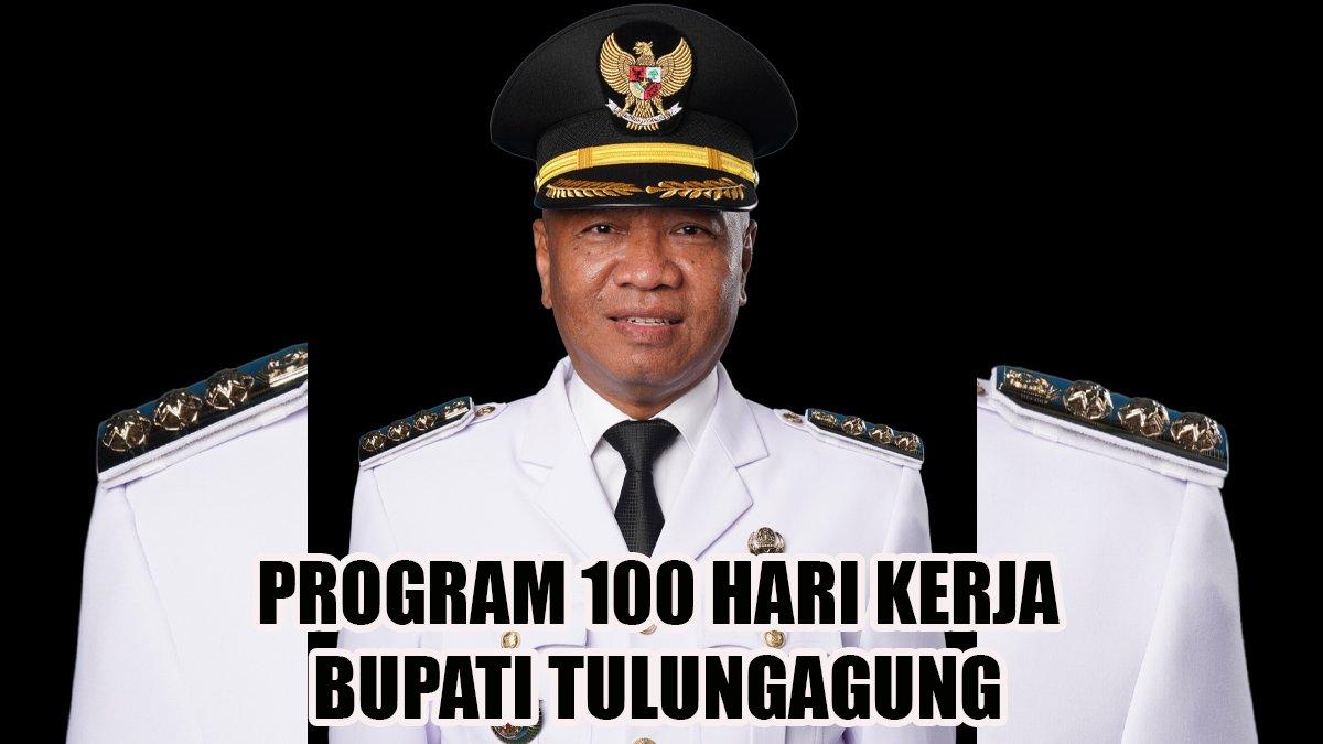 100 HARI KERJA - Inilah program 100 hari kerja Bupati dan Wakil Bupati Tulungagung, Jawa Timur, Gatut Sunu Wibowo dan Ahmad Baharudin.