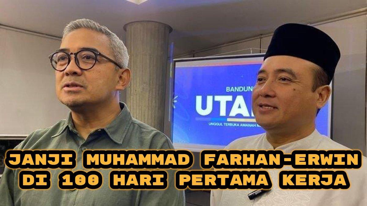 Menilik program kerja Wali Kota dan Wakil Wali Kota Bandung terpilih 2024 Muhammad Farhan-Erwin.
