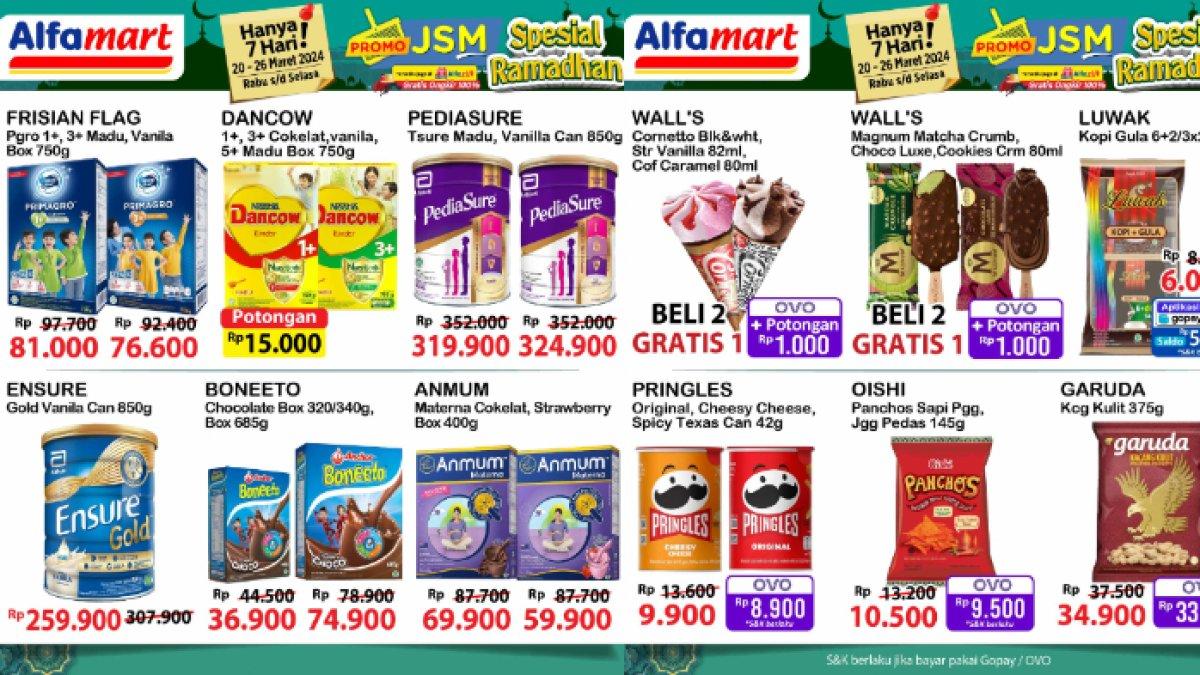 Promo JSM Alfamart spesial Ramadhan 2024.