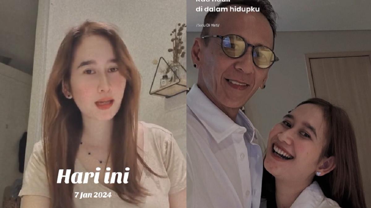 MANTAN SUAMI YUNI SHARA - Kolase potret Putri Angelina diambil dari TikTok @putri_angelina1820f. Putri Angelina adalah istri Raymon Manthey yang sekarang