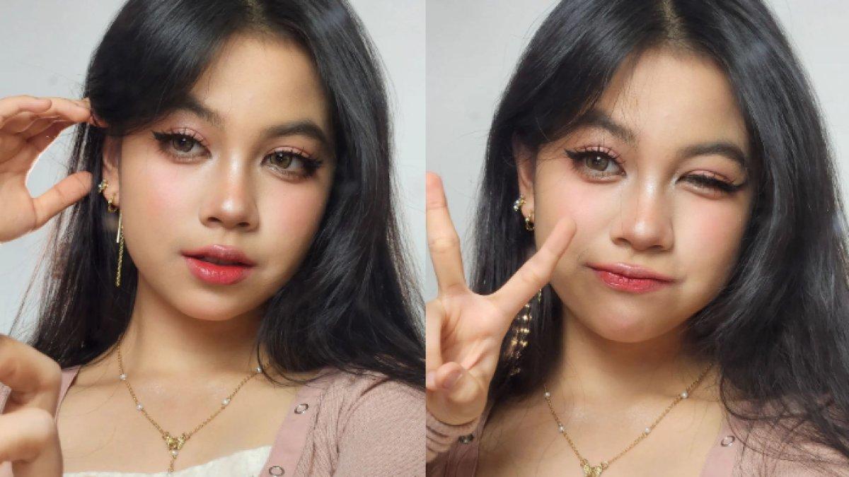 Qheyla Valendro lawn main Sandra Dewi dalam sinetron Putri Bidadari
