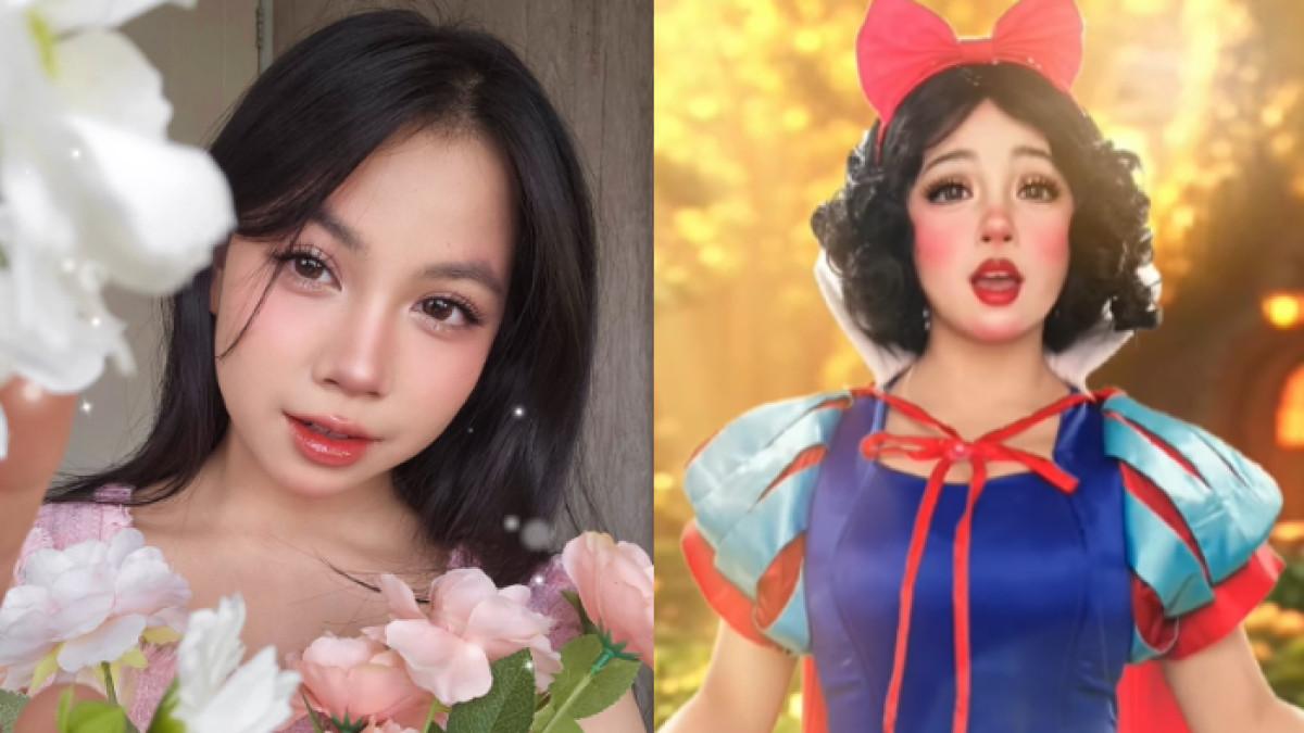 KABAR TERBARU ARTIS - Potret Qheyla Valendro diambil dari Instagram pada Rabu (23/7/2025). Qheyla Valendro telah beranjak menjadi gadis cantik pintar make up karakter.
