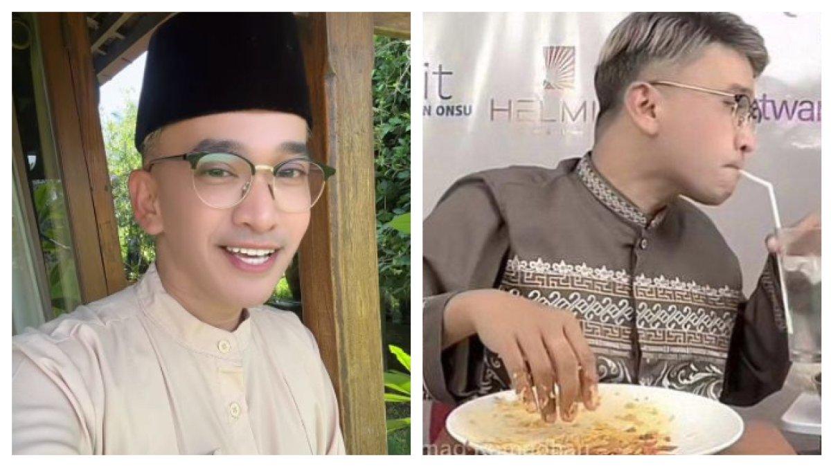 RUBEN ONSU SAHUR - Ruben Onsu terekam kamera ikut makan sahur di tengah kabar mualaf. Ia pun memberikan semangat kepada orang-orang yang berpuasa.