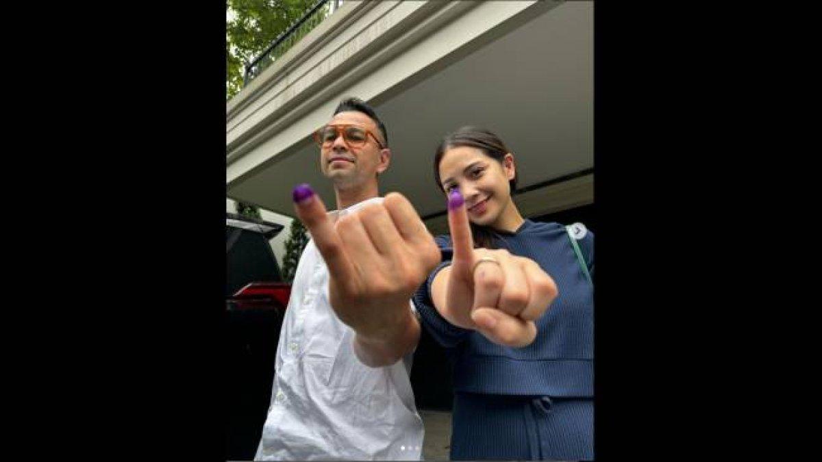 Raffi Ahmad dan Nagita Slavina.