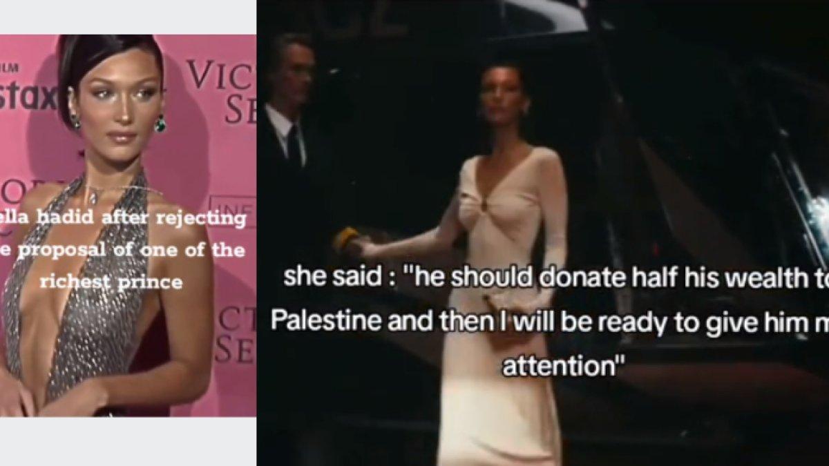 Ramai rumor beredar, Bella Hadid menolak Pangeran Qatar, beberkan syarat yakni harus sumbangkan harta untuk Palestina