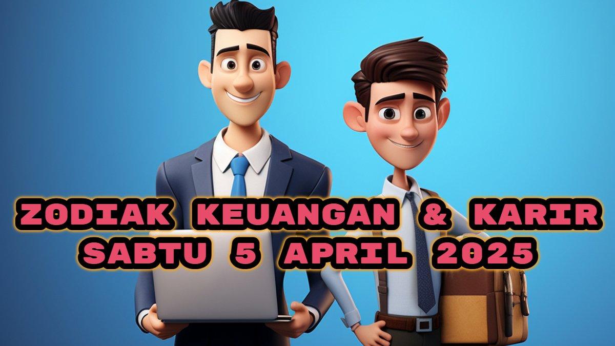 RAMALAN ZODIAK - Ramalan zodiak keuangan dan karier hari ini, Sabtu 5 April 2025, membawa kabar baik bagi sejumlah zodiak.