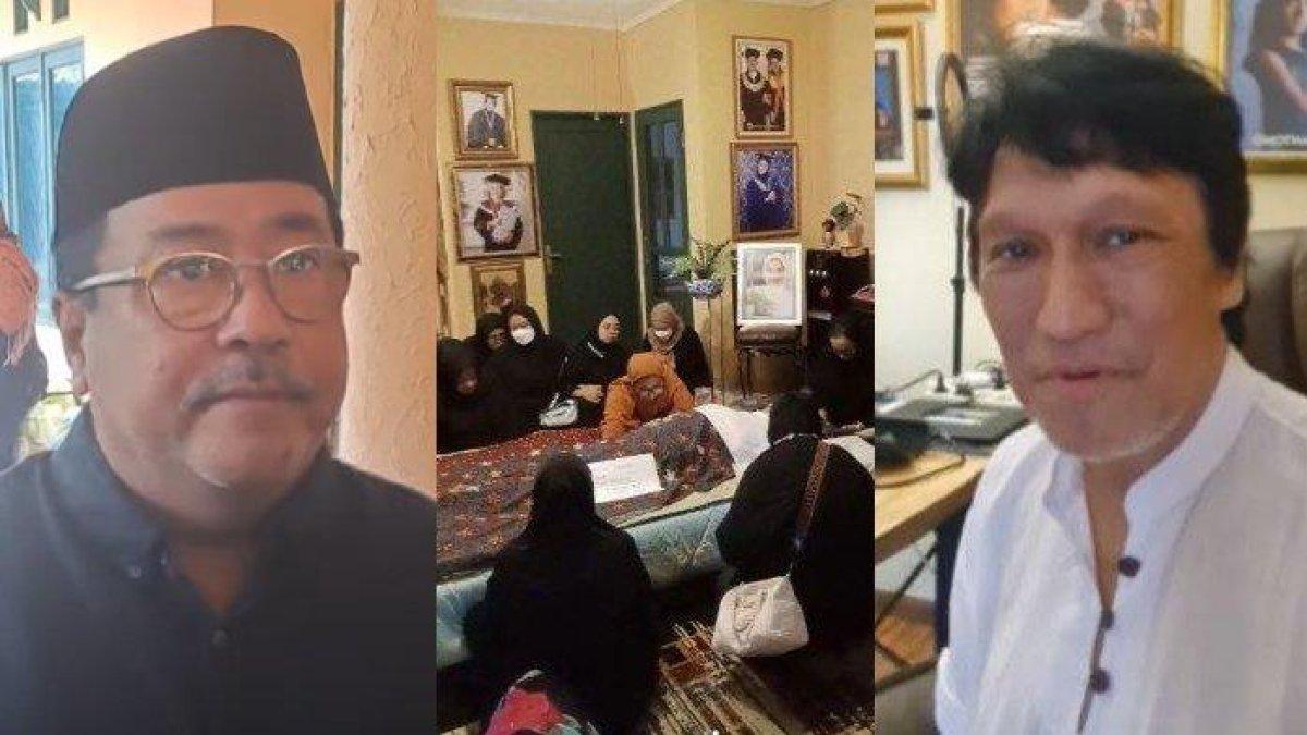 Rano Karno turut hadir melayat Marissa Haque