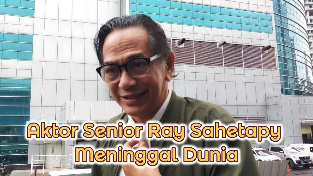 AKTOR RAY SAHETAPY - Aktor senior Ray Sahetapy saat ditemui di kawasan Tendean, Jakarta Selatan, Jumat (7/2/2020). Ray Sahetapy meninggal dunia setelah sempat berjuang melawan penyakit stroke.