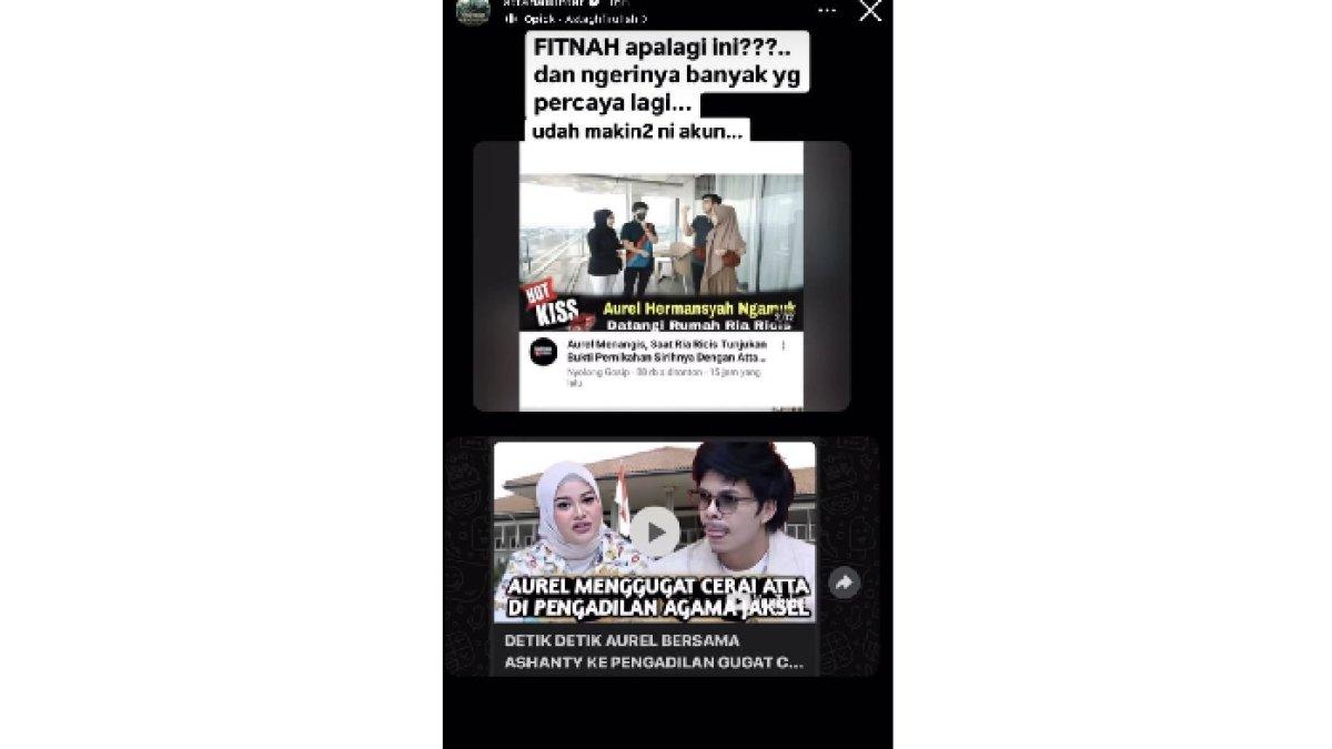 Reaksi Atta Halilintar diberitakan nikah siri dengan Ria Ricis