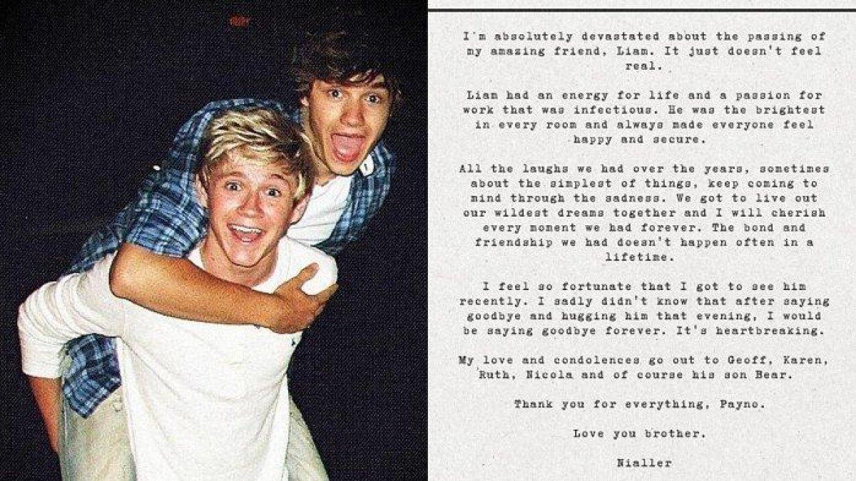 Reaksi Duka Niall Horan untuk Liam Payne