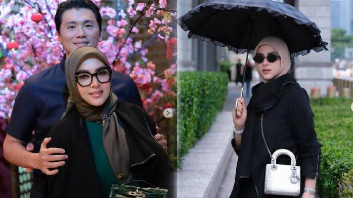 Reino Barack dan Syahrini ke Singapura