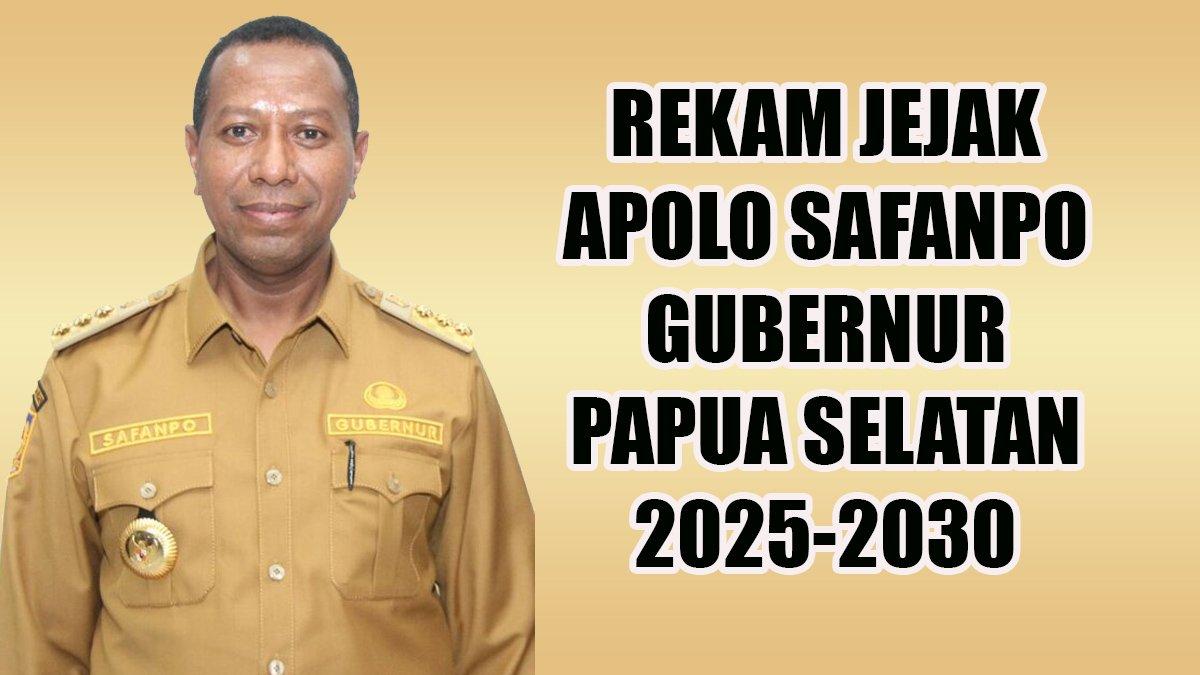 PROFIL KEPALA DAERAH - Inilah rekam jejak Apolo Safanpo yang kini telah sah menjadi Gubernur Papua Selatan periode 2025-2030.