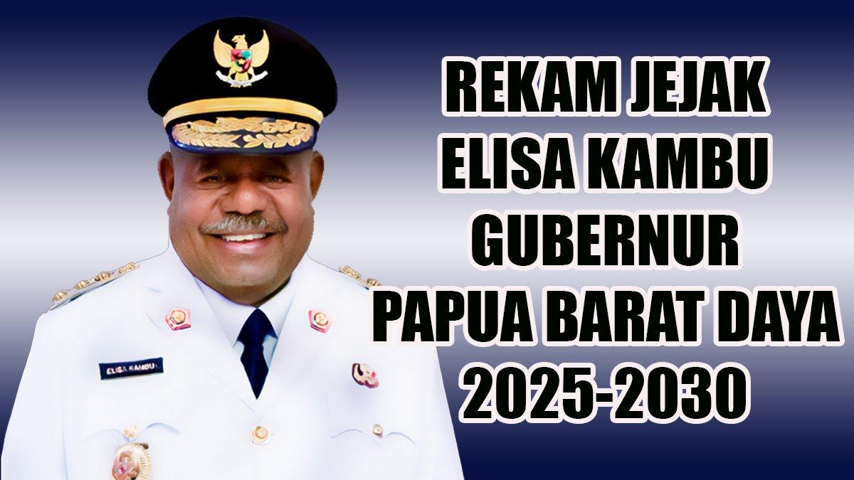 PROFIL KEPALA DAERAH - Inilah rekam jejak Elisa Kambu yang kini telah sah menjadi Gubernur Papua Barat Daya periode 2025-2030.