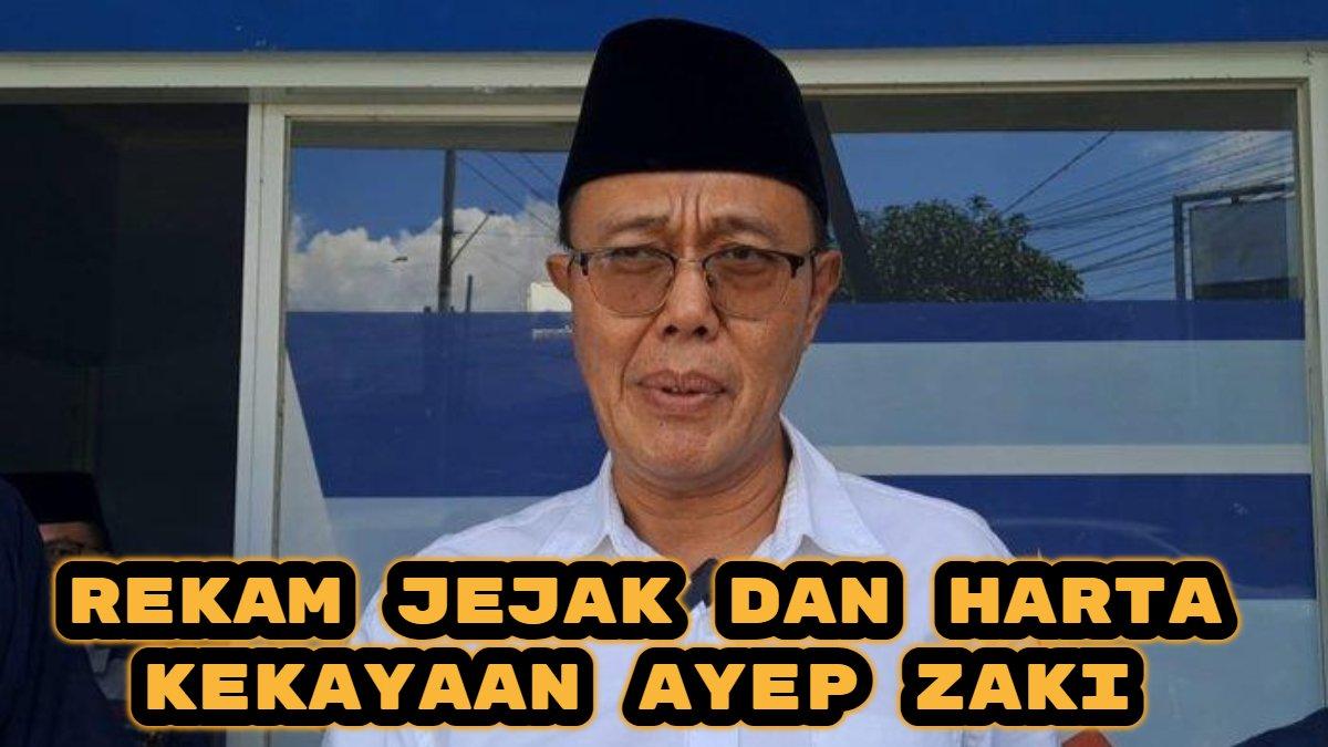 Berikut rekam jejak dan harta kekayaan Ayep Zaki Wali Kota terpilih di Pilkada Sukabumi 2024, kader partai NasDem, anak buah Surya Paloh.
