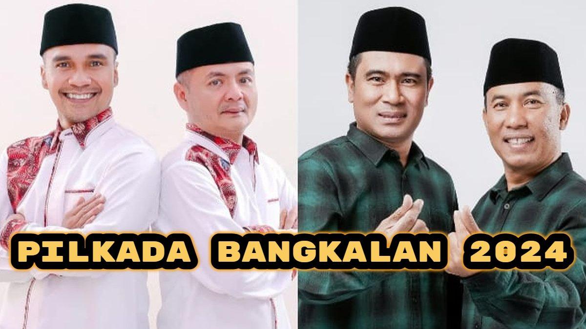 Berikut rekam jejak dua pasangan calon (paslon) di Pilkada Bangkalan 2024: Lukman-Fauzan vs Mathur-Jayus, siapa termoncer