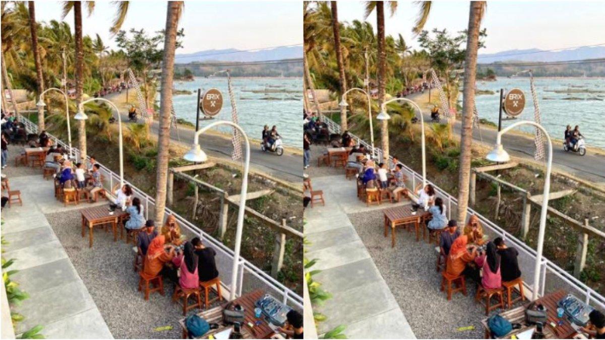KAFE DI KLATEN - Brix, rekomendasi kafe dekat Rowo Jombor di Klaten.