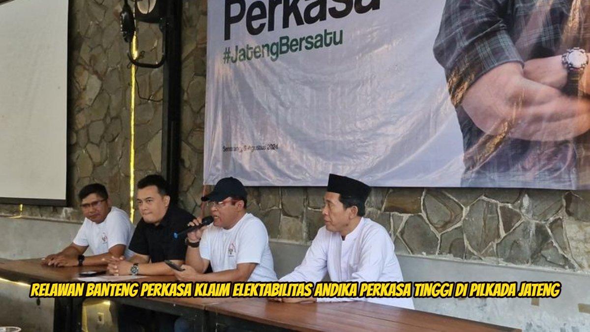 Relawan Banteng Perkasa klaim elektabilitas Andika Perkasa tinggi di Pilkada Jateng