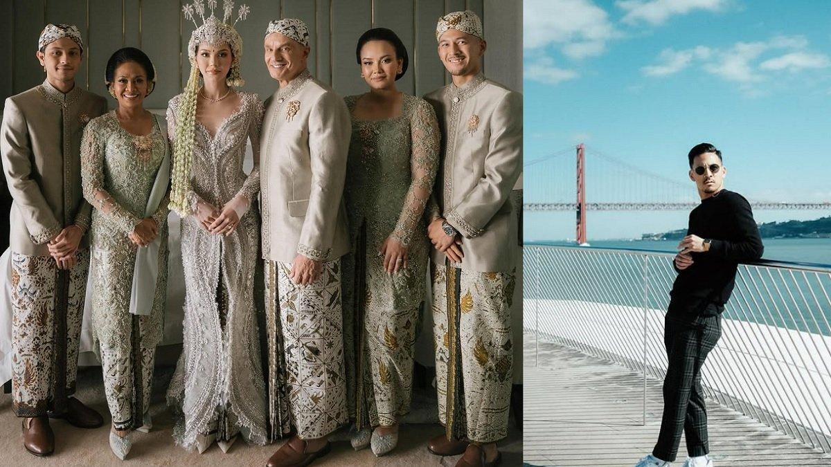 PERNIKAHAN AL GHAZALI - Kolase foto keluarga Alyssa Daguise diambil dari Instagram @risadewi dan potret Rhony Sutriesno diambil dari Instagram @_sutriesno.rhony. Rhony Sutriesno adalah kakak ipar Alyssa Daguise