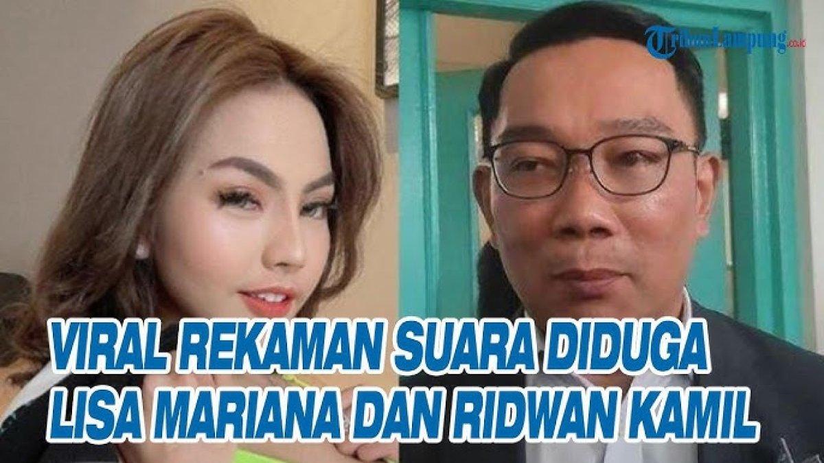 Ternyata ini alasan ssli Lisa Mariana mengklaim punya anak biologis dari Ridwan Kamil, bukan motif memeras, ada suplai bulanan yang terputus.