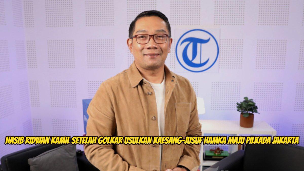 Ridwan Kamil dipastikan maju Pilgub Jabar jika Kaesang-Jusuf Hamka maju Pilkada Jakarta