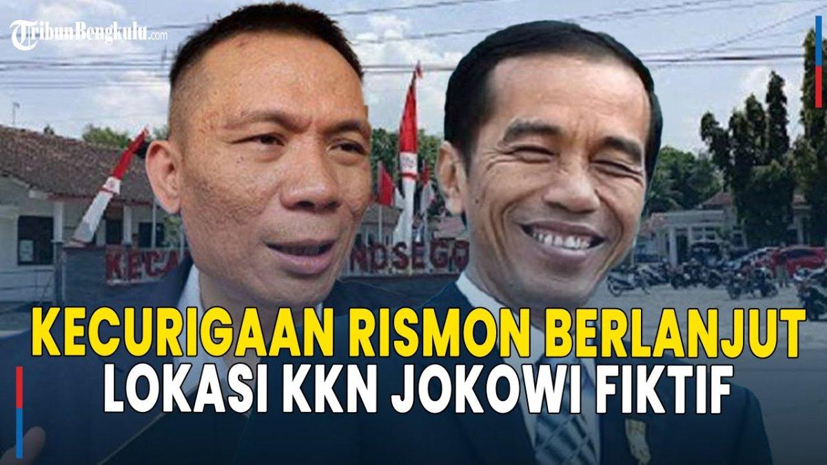 POLEMIK IJAZAH JOKOWI - Capture YouTube Tribun Bengkulu menampilkan sosok Rismon Sianipar dan Jokowi. Rismon kini menuduh lokasi KKN Jokowi fiktif