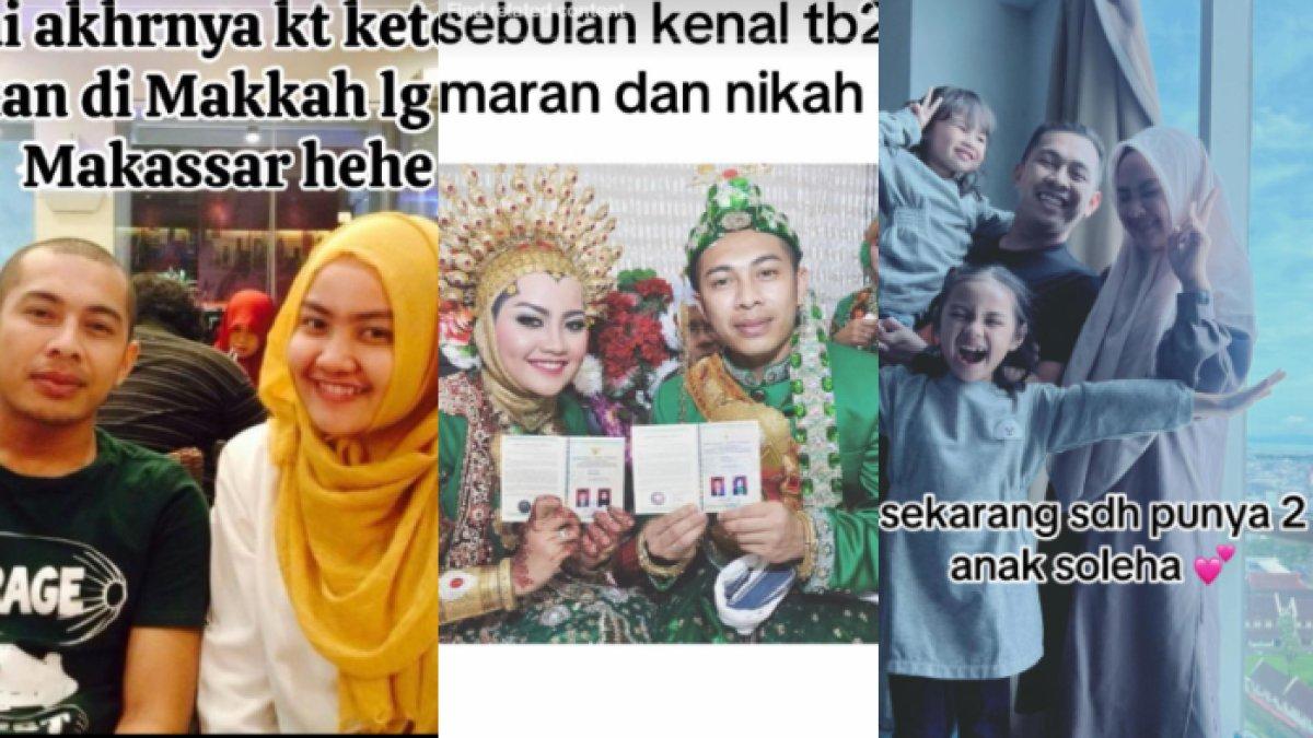 BERTEMU JODOH DI MEKAH - Potret Rizky Prastiwi Karwati Putri setelah umrah tahun 2015 diambil dari TikTok, Selasa (18/3/2025). Rizky Prastiwi Karwati Putri menikah dengan pria yang ia temui di Jabal Rahmah.