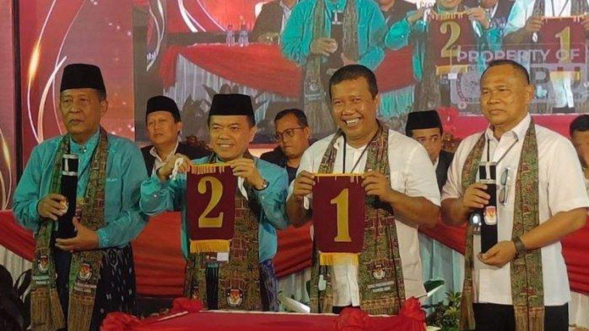 Romi Hariyanto-Sudirman nomor urut 1 dan Al Haris-Abdullah Sani nomor urut 2 di Pilgub Jambi