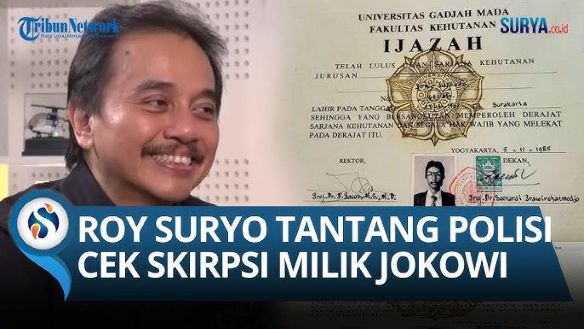 Saat uji forensik Polri hasilnya sebut ijazah UGM Jokowi asli, kubu Roy Suryo yakni Dokter Tifa, kini ganti fokus soroti keganjilan ijazah SMA Jokowi