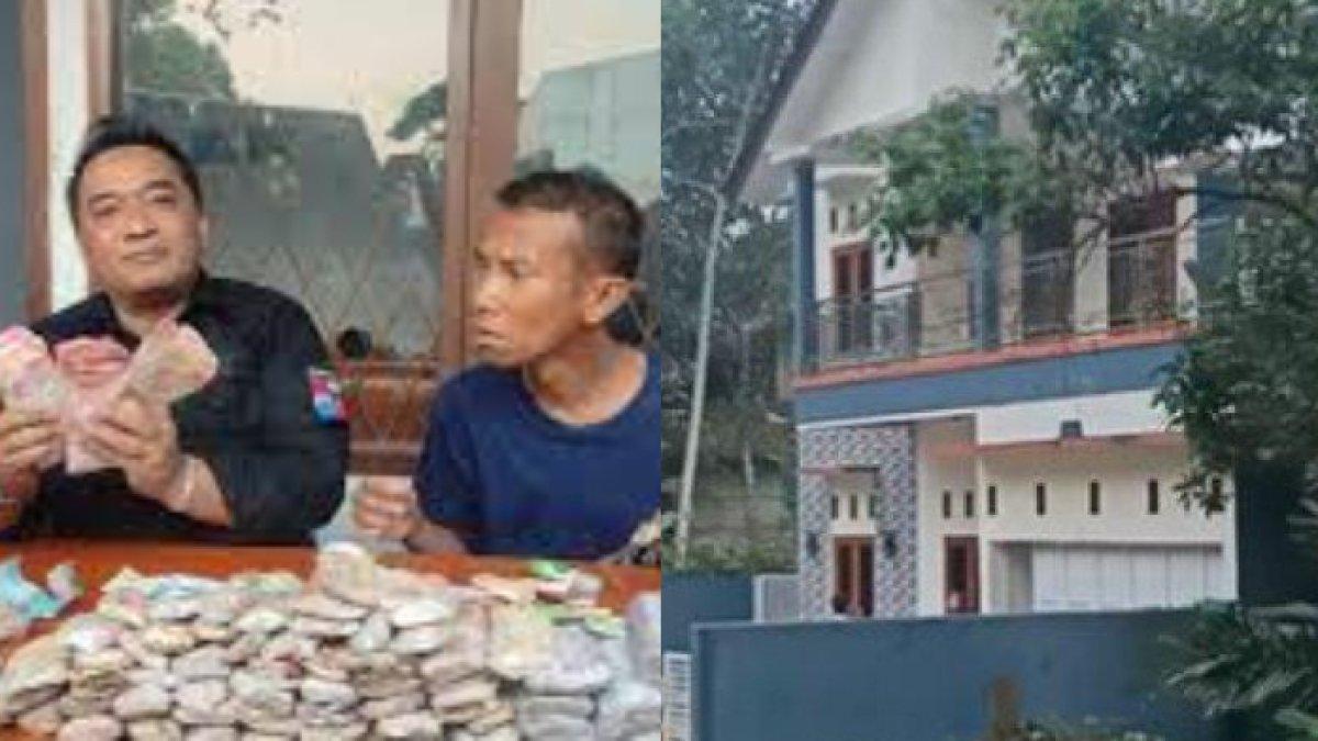 Rumah pengemis di Bogor nampak mewah