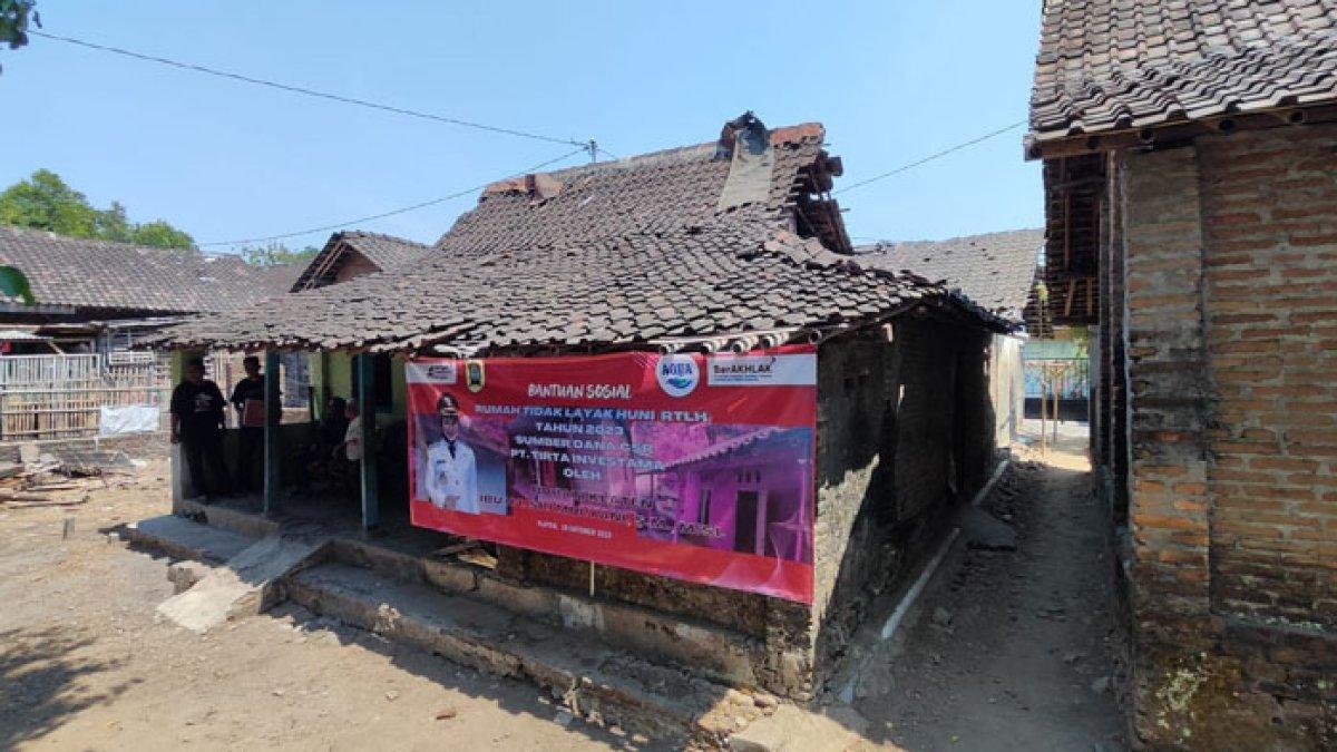 Rumah yang dapat bantuan PT Tirta Investama-Pabrik Klaten