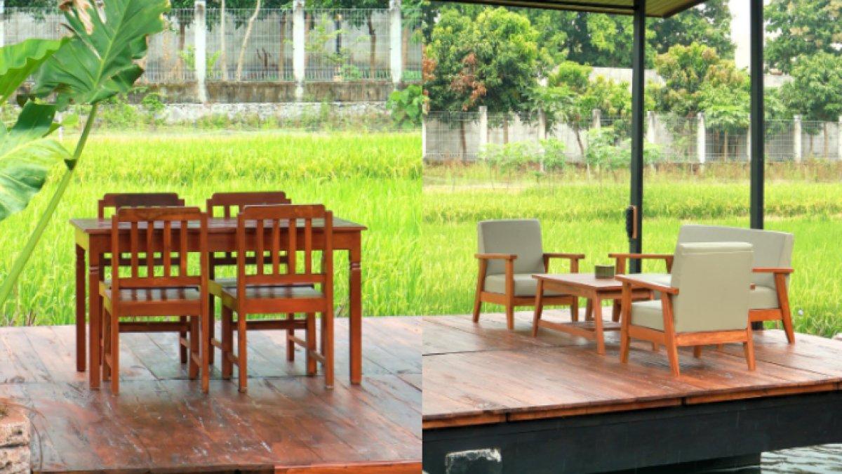 REKOMENDASI RUMAH MAKAN: Menikmati hidangan lezat dengan suasana asri di tengah hamparan sawah