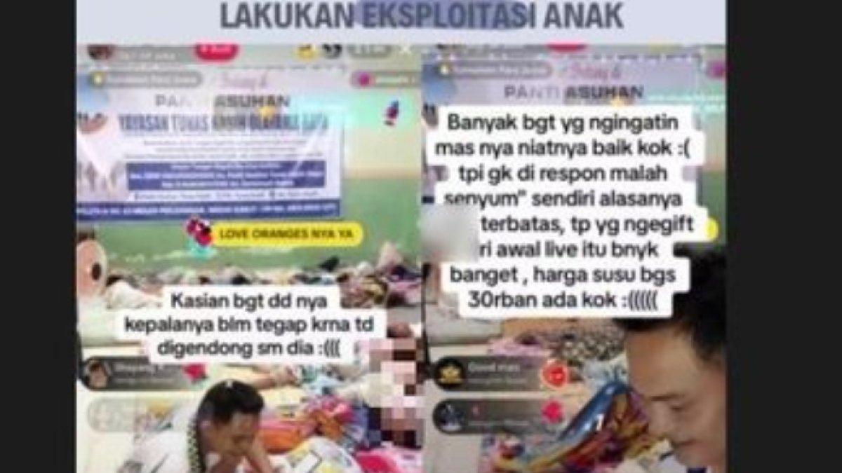 SOSOK Zamaneuli Zebua, kini ditetapkan sebagai tersangka karena aksinya ngemis online di TikTok memanfaatkan bayi panti asuhan di Medan