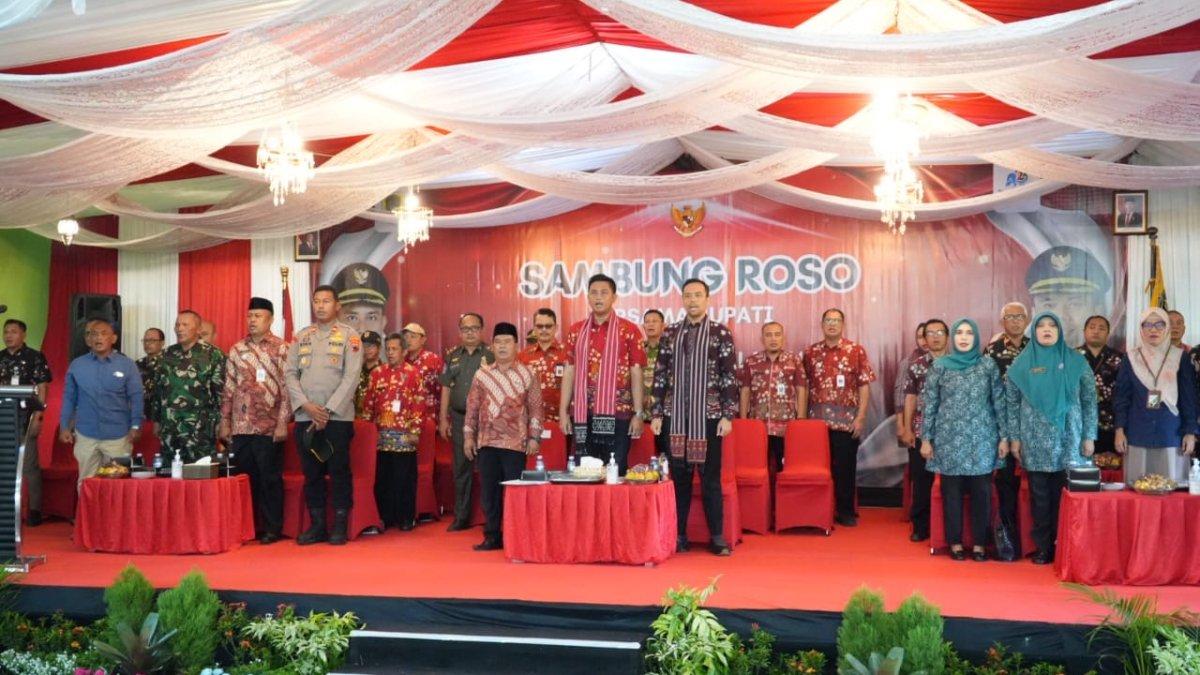PROGRAM SAMBUNG ROSO - Sambung Roso di Desa Jogosetran, Kecamatan Kalikotes, Klaten, Selasa (8/7/2025).