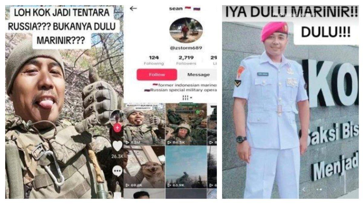 MANTAN MARINIR TNI - Satria Arta Kumbara, mantan marinir TNI AL, kini bergabung dengan operasi militer khusus Rusia. Satria dipecat dari satuannya karena desersi sejak 13 Juni 2022.