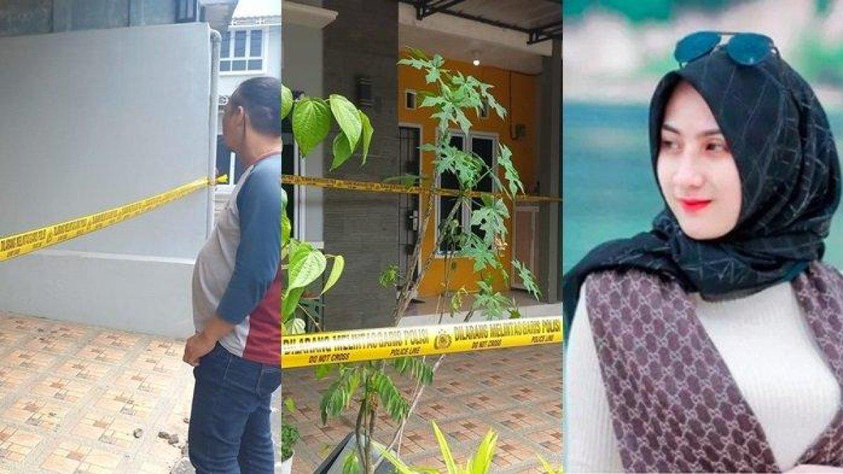 Satu unit rumah diduga milik selebgram Adelia Putri Salma