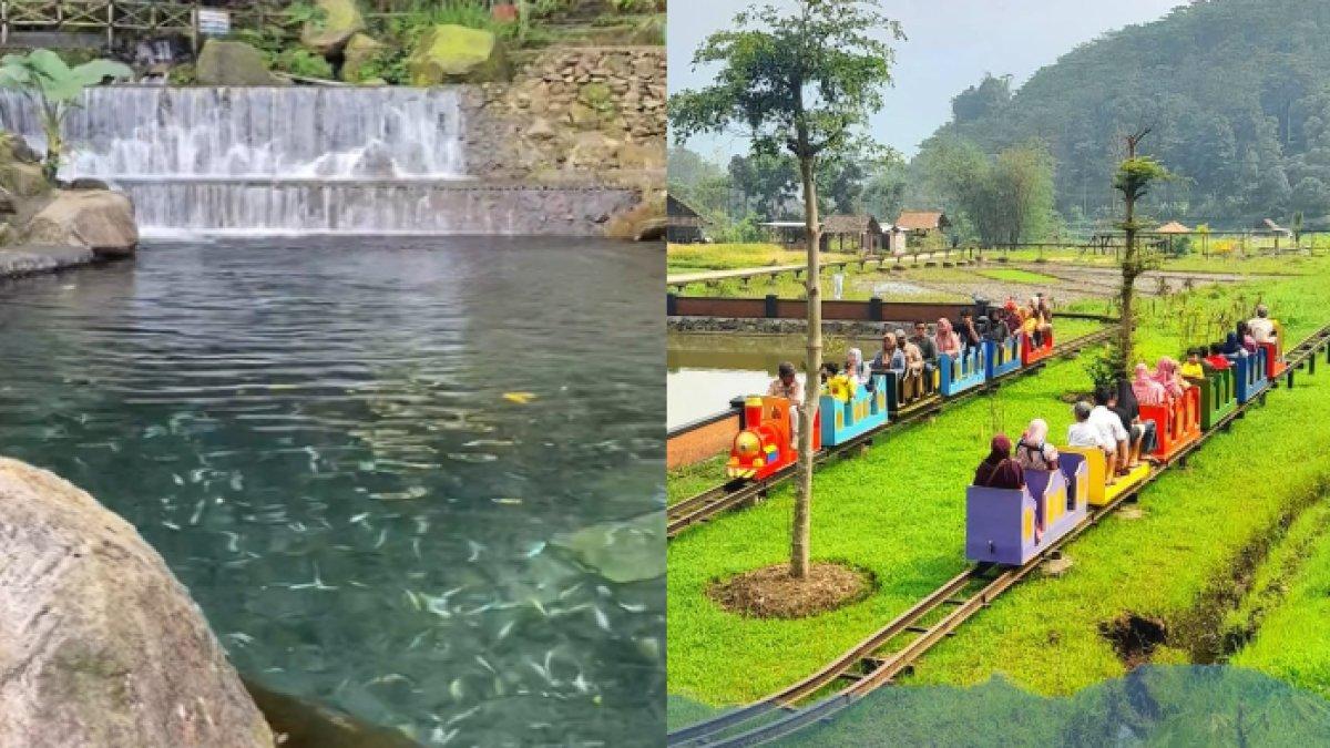 WISATA SERU - Potret wisata Sawah Sumber Gempong diambil dari Instagram pada Rabu (16/4/2025). Sawah Sumber Gempong berada di Desa Ketapanrame, Kecamatan Trawas, Kabupaten Mojokerto