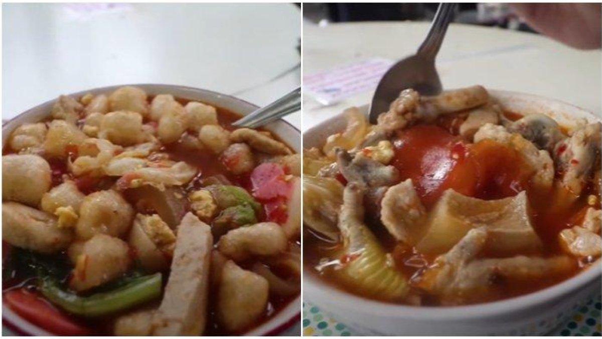 KULINER KHAS BANDUNG: Hidangan seporsi Seblak Sultan