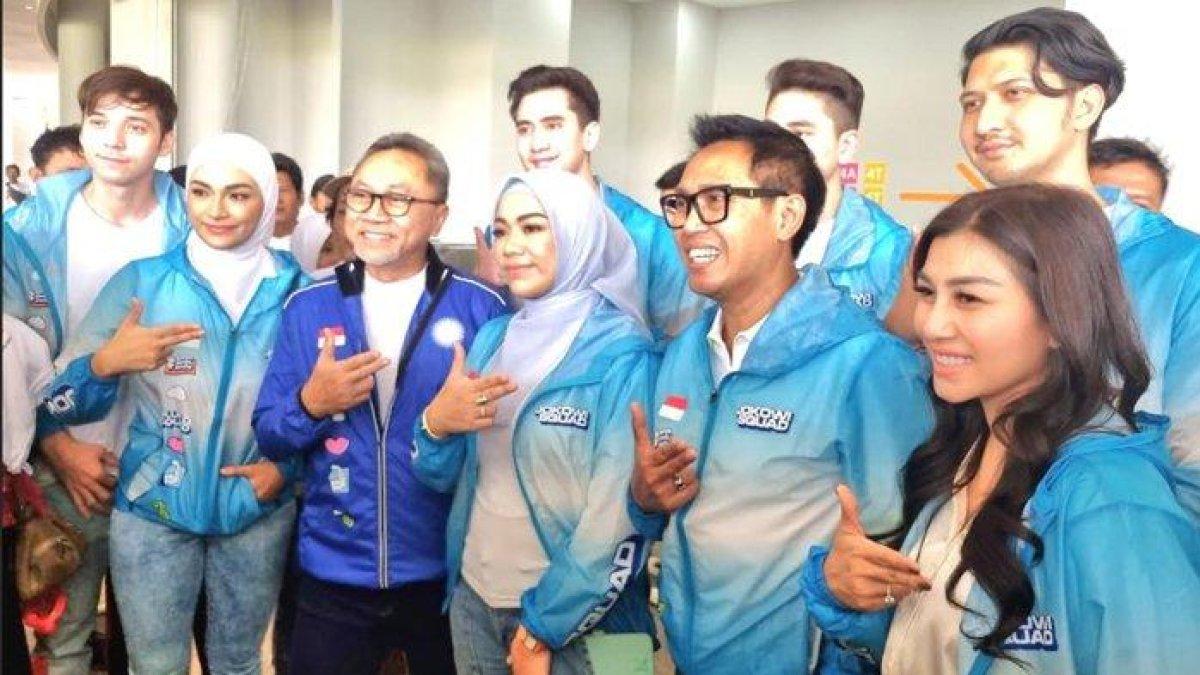 Sederet publik figur yang tergabung dalam kader PAN