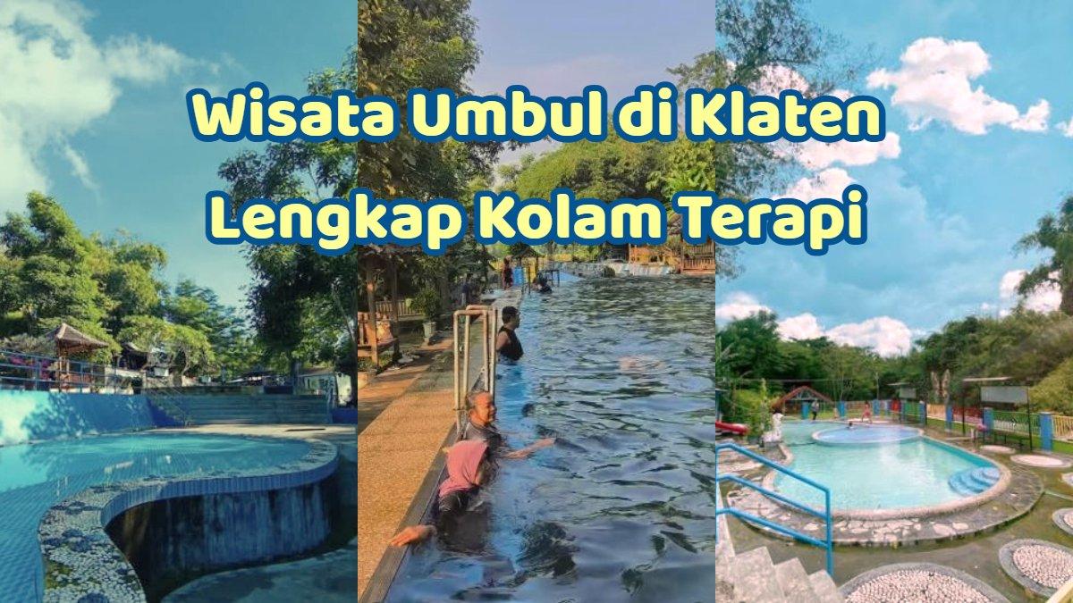 WISATA DI KLATEN - Segarnya air di Umbul Brintik. Inilah wisata Umbul di Klaten yang lengkap dengan kolam terapi, redakan pegal dan haluskan kulit, HTM Rp10 ribu.