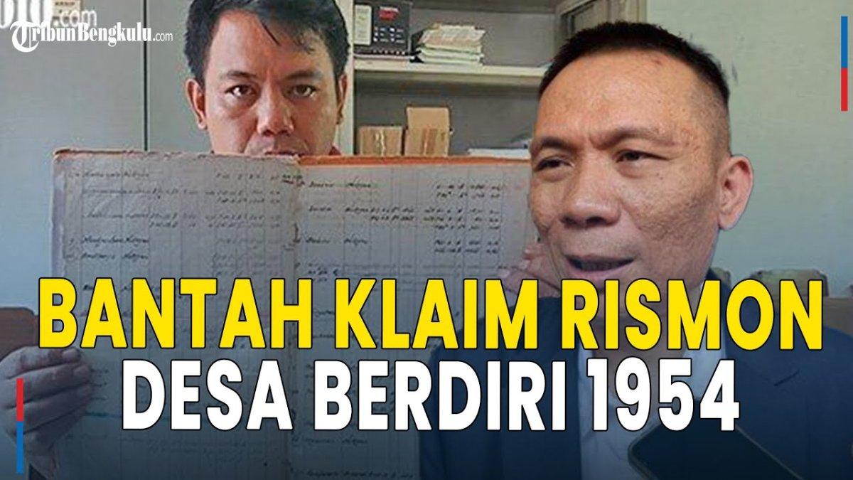 POLEMIK IJAZAH JOKOWI - Capture YouTube Tribun Bengkulu menampilkan Rismon Sianipar dan Sekdes Desa Ketoyan. Sekdes Desa Ketoyan bantah klaim Rismon bahwa desanya baru berdiri tahun 2000an