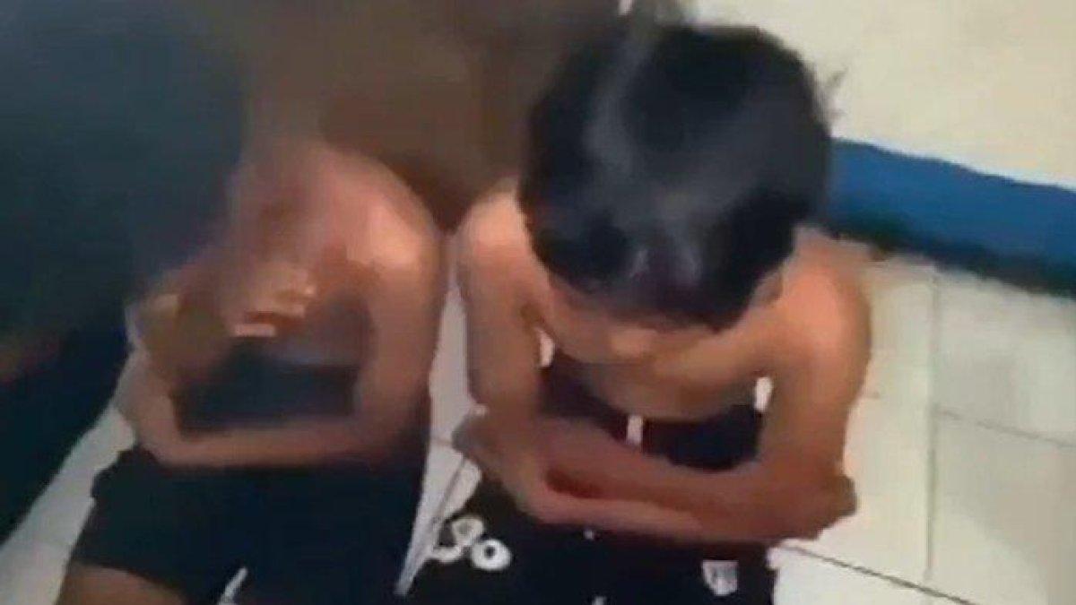 Sekelompok bocah di Sragen bawa gir